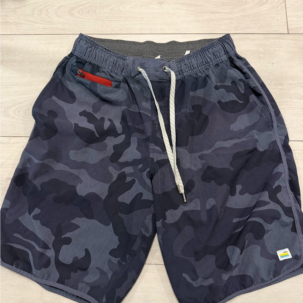 Vuori Dark Gray Camouflage Shorts